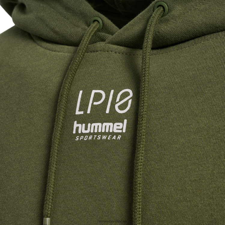 se Hummel unisex- hmllp10 boxy sweat hoodie LL40V215 \"svett hoodie med lp10-logotyp\"