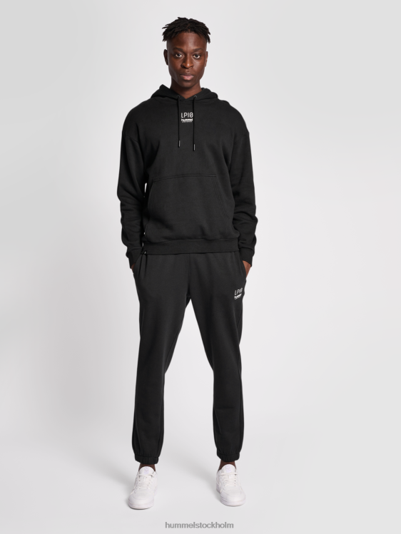 se Hummel unisex- hmllp10 boxy sweat hoodie LL40V229 \"svett hoodie med lp10-logotyp\"
