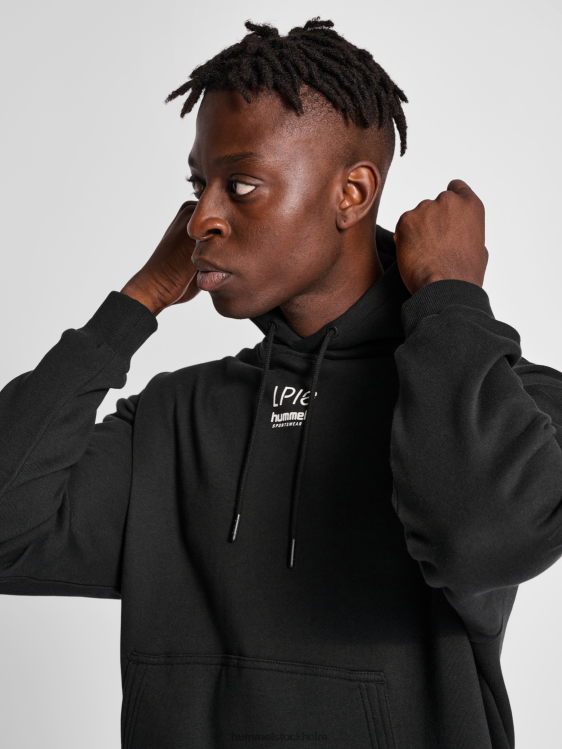 se Hummel unisex- hmllp10 boxy sweat hoodie LL40V229 \"svett hoodie med lp10-logotyp\"
