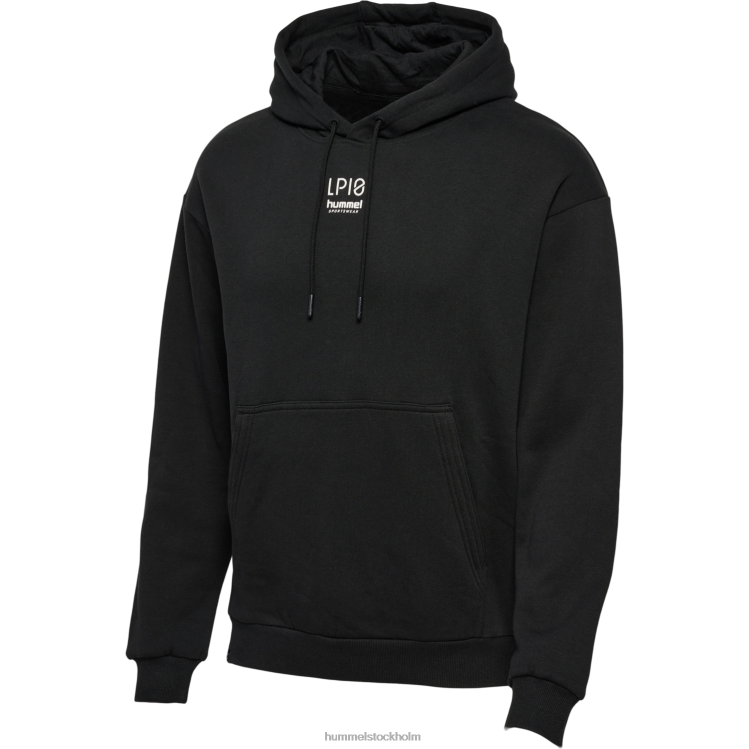 se Hummel unisex- hmllp10 boxy sweat hoodie LL40V229 \"svett hoodie med lp10-logotyp\"