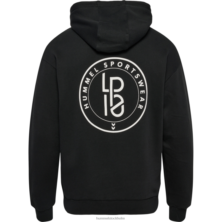se Hummel unisex- hmllp10 boxy sweat hoodie LL40V229 \"svett hoodie med lp10-logotyp\"