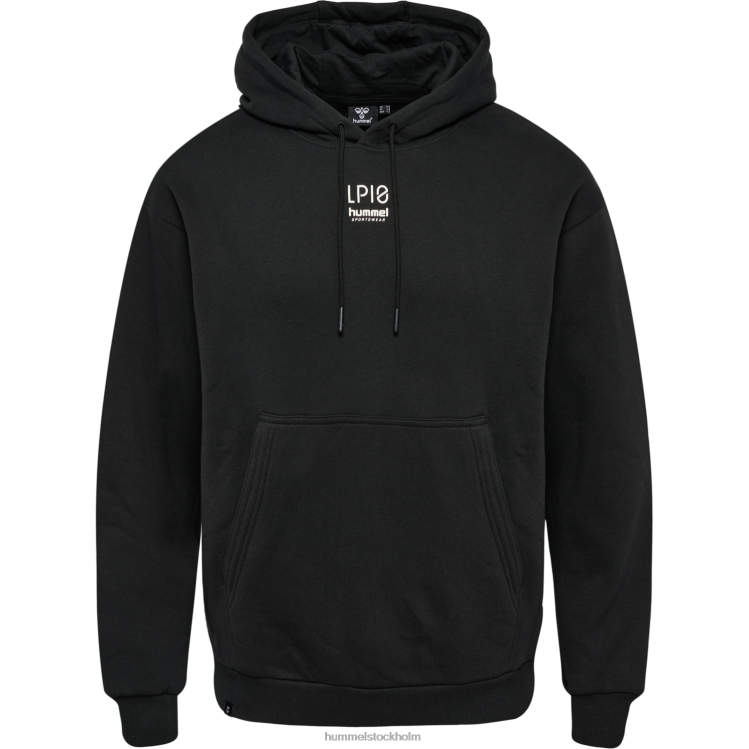 se Hummel unisex- hmllp10 boxy sweat hoodie LL40V229 \"svett hoodie med lp10-logotyp\"