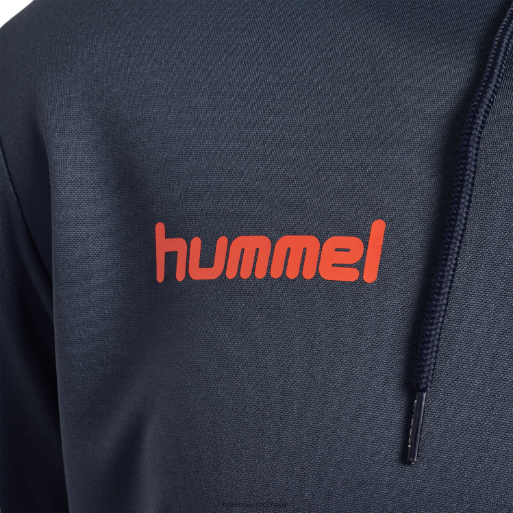 se Hummel unisex- hmlpromo poly hoodie LL40V1181 \"luvtröja\"