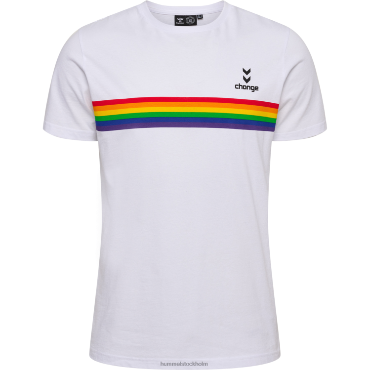 se Hummel unisex- hmlchange randiga t-shirts LL40V412 \"t-shirt\"