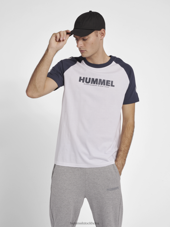 se Hummel unisex- hmllegacy blockerad t-shirt LL40V750 \"t-shirt\"