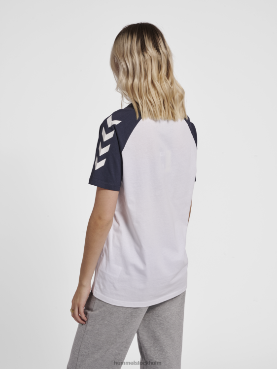 se Hummel unisex- hmllegacy blockerad t-shirt LL40V750 \"t-shirt\"