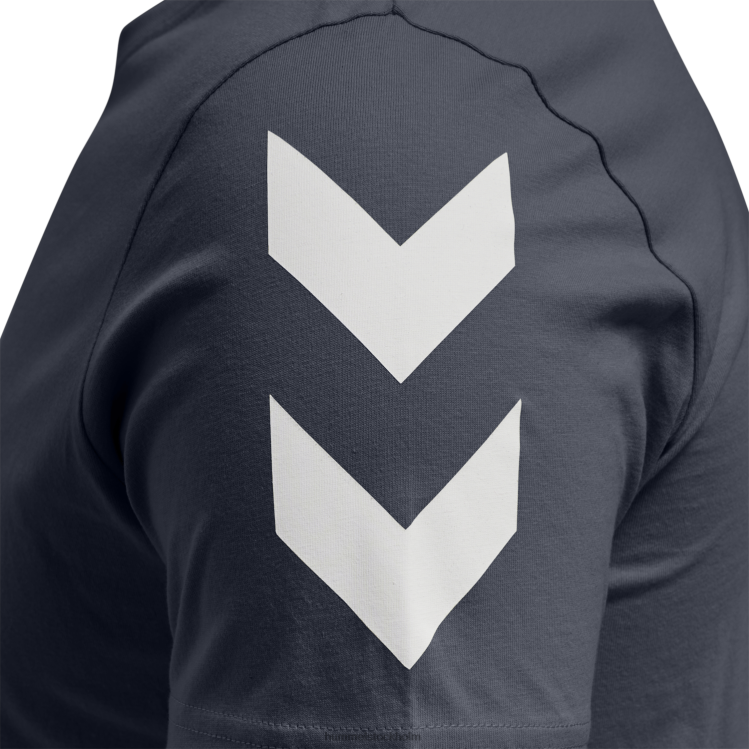 se Hummel unisex- hmllegacy chevron t-shirt LL40V986 \"kortärmad t-shirt\"
