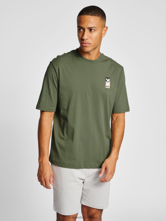 se Hummel unisex- hmllgc charles t-shirt LL40V557 \"lös t-shirt\"