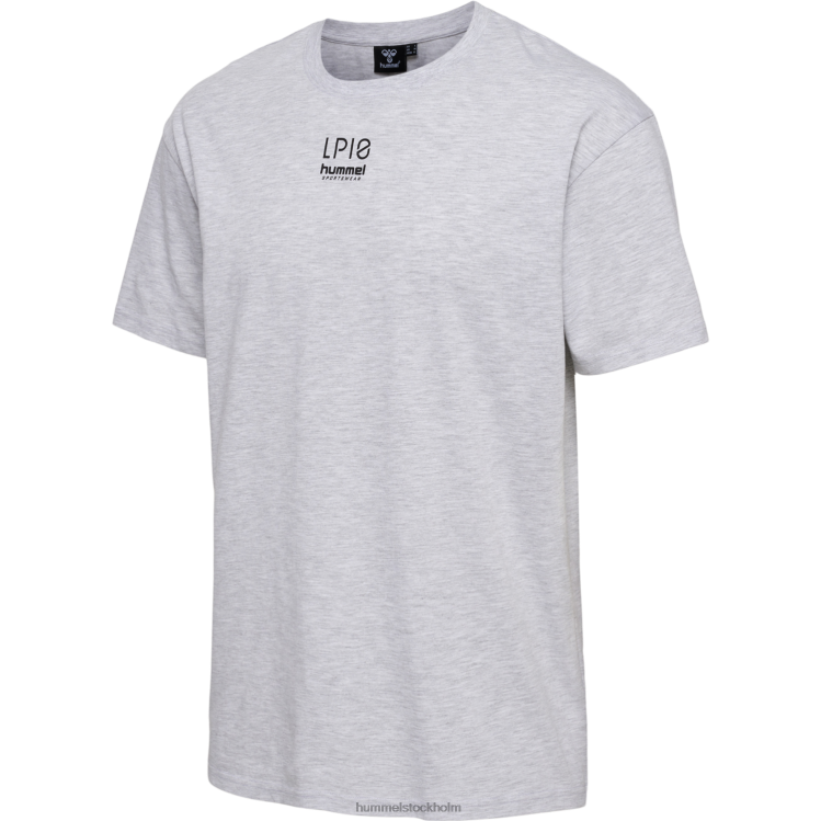 se Hummel unisex- hmllp10 boxig t-shirt LL40V237 \"t-shirt med lp10-logotyp\"