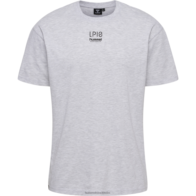 se Hummel unisex- hmllp10 boxig t-shirt LL40V237 \"t-shirt med lp10-logotyp\"