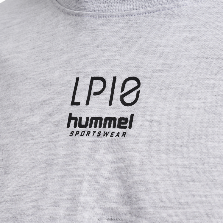 se Hummel unisex- hmllp10 boxig t-shirt LL40V237 \"t-shirt med lp10-logotyp\"