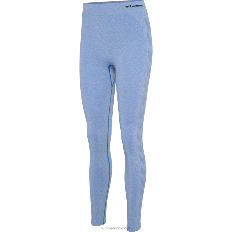 se Hummel unisex- hmlci sömlösa tights med mitten av midjan LL40V2495 \"sömlösa strumpbyxor\"