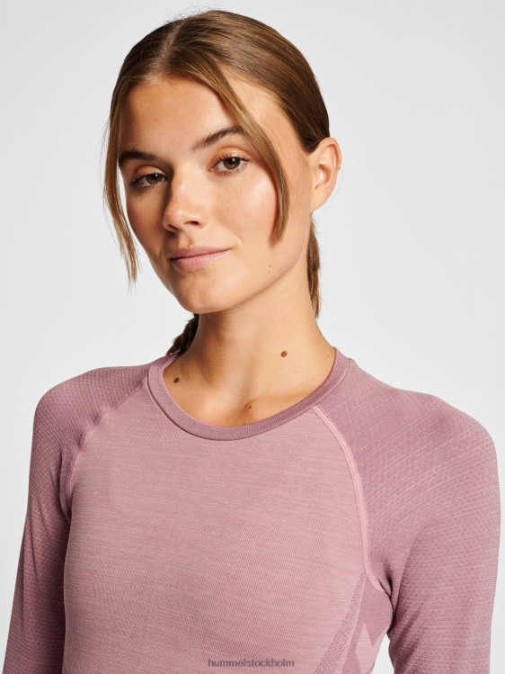 se Hummel unisex- hmlclea sömlös tight t-shirt ls LL40V2541 \"långärmad tight t-shirt\"