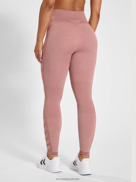 se Hummel unisex- hmlclea sömlösa tights med mitten av midjan LL40V2232 \"sömlösa strumpbyxor\"