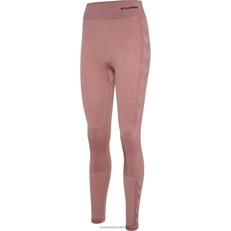 se Hummel unisex- hmlclea sömlösa tights med mitten av midjan LL40V2232 \"sömlösa strumpbyxor\"