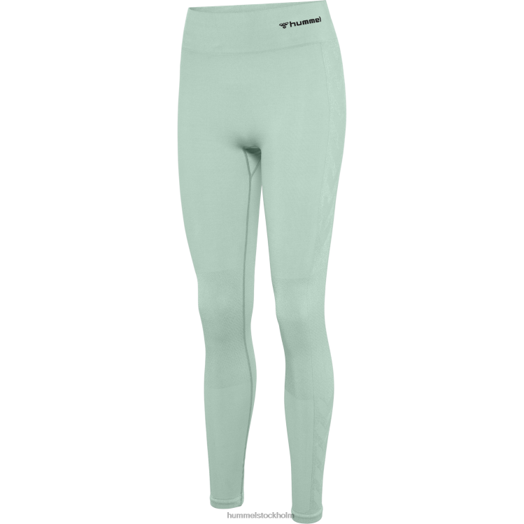 se Hummel unisex- hmlclea sömlösa tights med mitten av midjan LL40V2486 \"sömlösa strumpbyxor\"