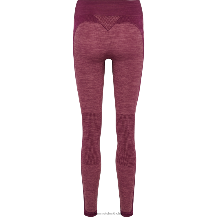 se Hummel unisex- hmlclea sömlösa tights med mitten av midjan LL40V2646 \"sömlösa strumpbyxor\"