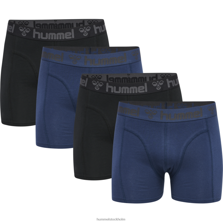 se Hummel unisex- hmlmarston 4-pack boxare LL40V386 "4-pack tight boxers"