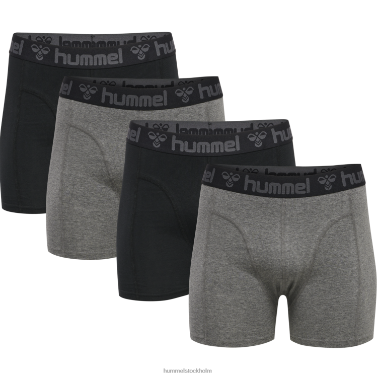 se Hummel unisex- hmlmarston 4-pack boxare LL40V413 "4-pack tight boxers"