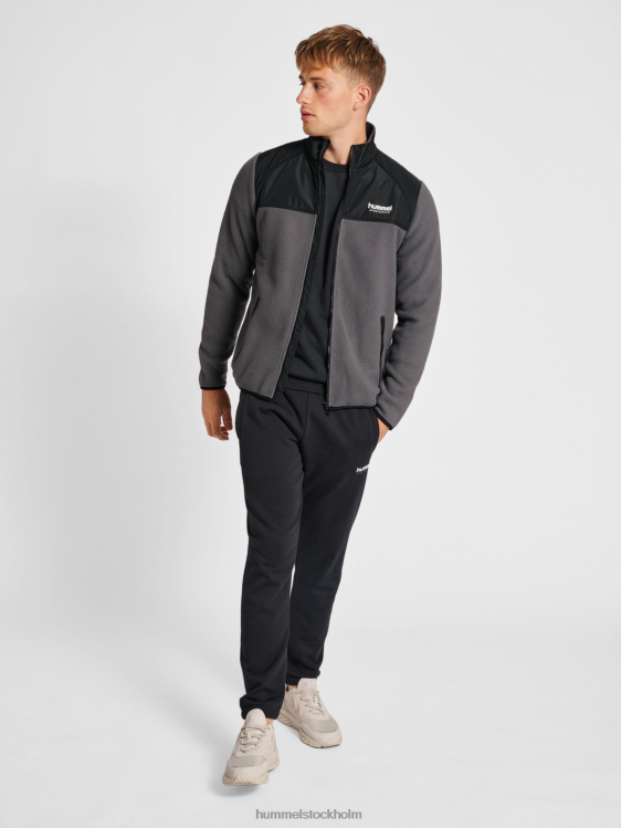 se Hummel unisex- hmllgc charley fleecejacka LL40V289 \"jacka med dragkedja i fleece\"