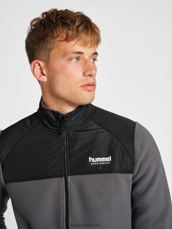 se Hummel unisex- hmllgc charley fleecejacka LL40V289 \"jacka med dragkedja i fleece\"