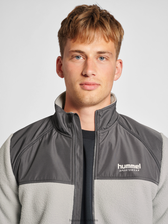 se Hummel unisex- hmllgc charley fleecejacka LL40V355 \"jacka med dragkedja i fleece\"