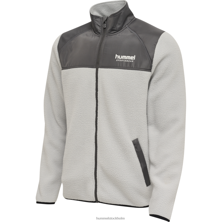 se Hummel unisex- hmllgc charley fleecejacka LL40V355 \"jacka med dragkedja i fleece\"