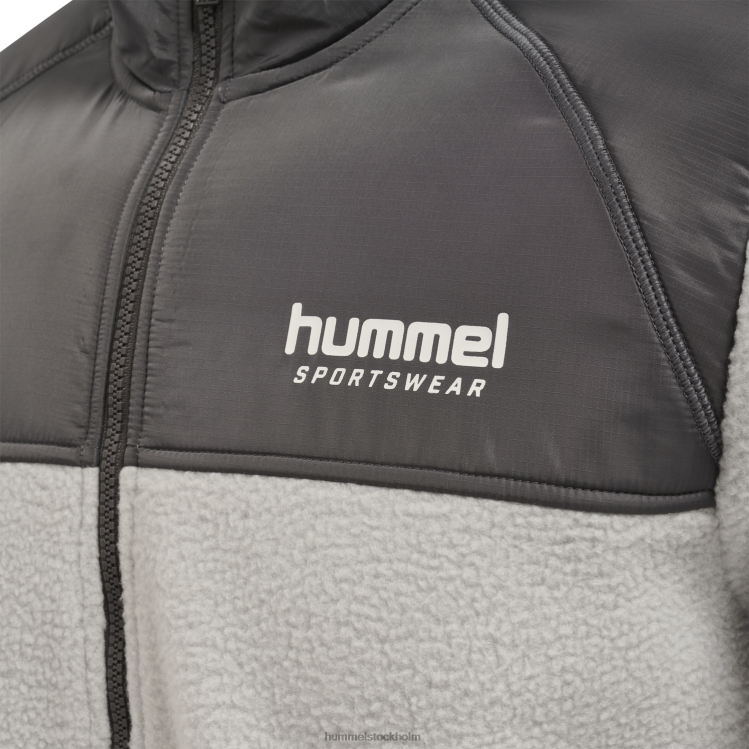 se Hummel unisex- hmllgc charley fleecejacka LL40V355 \"jacka med dragkedja i fleece\"