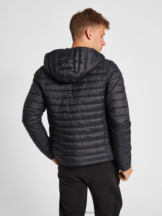 se Hummel unisex- hmlröd quiltad huvajacka LL40V564 \"quiltad jacka med huva\"
