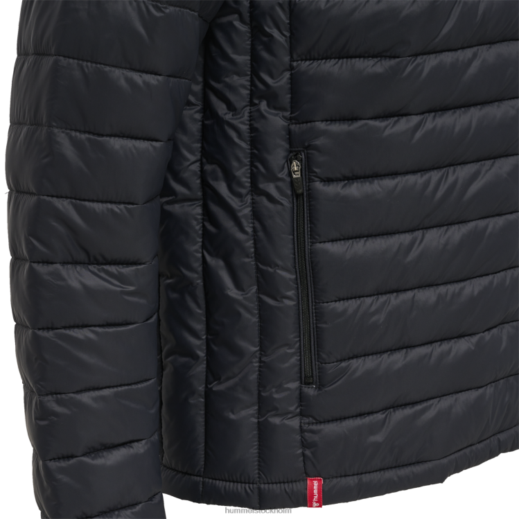 se Hummel unisex- hmlröd quiltad huvajacka LL40V564 \"quiltad jacka med huva\"