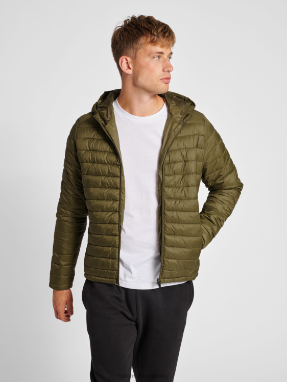 se Hummel unisex- hmlröd quiltad huvajacka LL40V610 "quiltad jacka med huva"