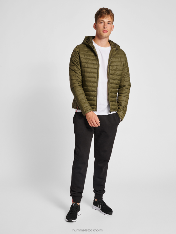 se Hummel unisex- hmlröd quiltad huvajacka LL40V610 \"quiltad jacka med huva\"