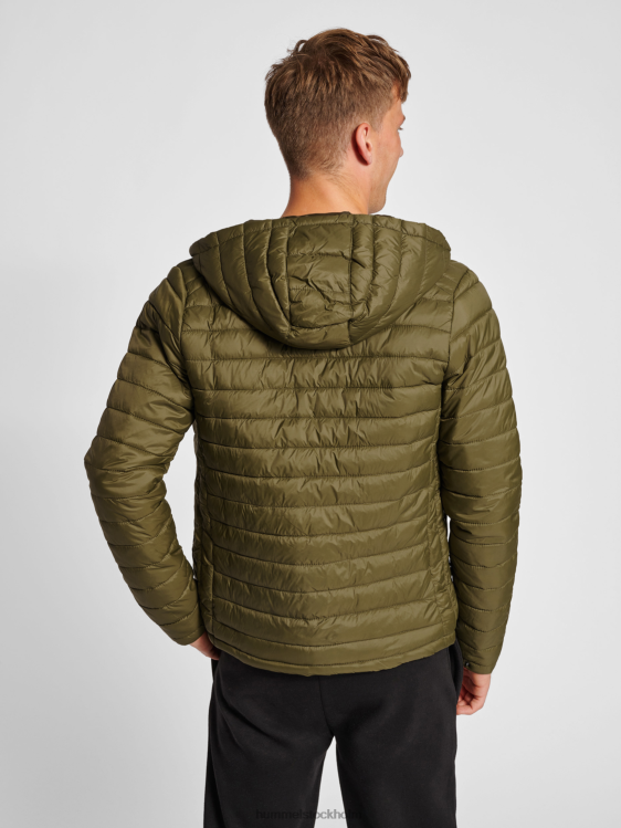 se Hummel unisex- hmlröd quiltad huvajacka LL40V610 \"quiltad jacka med huva\"