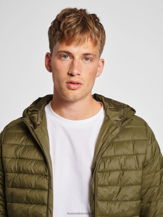 se Hummel unisex- hmlröd quiltad huvajacka LL40V610 \"quiltad jacka med huva\"