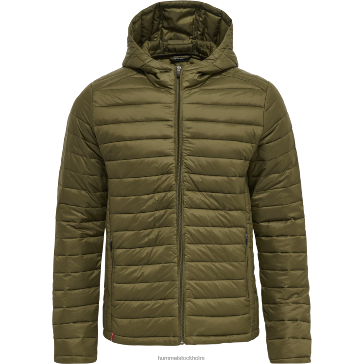 se Hummel unisex- hmlröd quiltad huvajacka LL40V610 \"quiltad jacka med huva\"