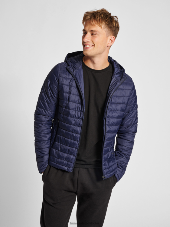 se Hummel unisex- hmlröd quiltad huvajacka LL40V611 "quiltad jacka med huva"
