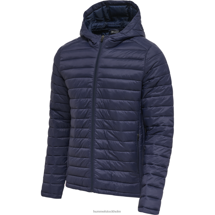 se Hummel unisex- hmlröd quiltad huvajacka LL40V611 \"quiltad jacka med huva\"