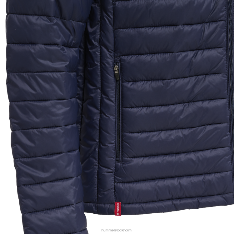se Hummel unisex- hmlröd quiltad huvajacka LL40V611 \"quiltad jacka med huva\"