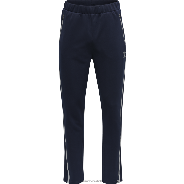 se Hummel unisex- hmlcima byxor LL40V1655 \"svettbyxor med fickor med dragkedja\"