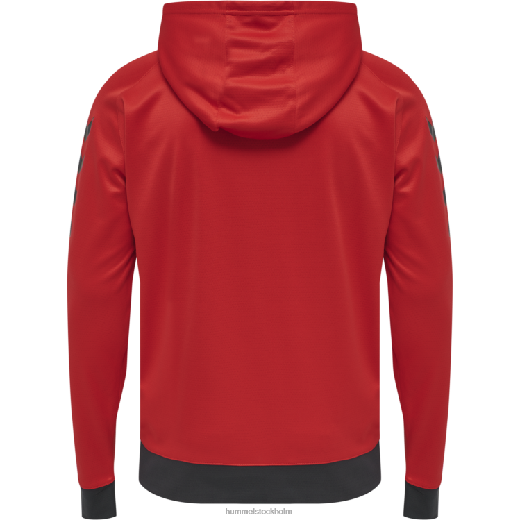 se Hummel unisex- hmlaction poly zip hoodie LL40V2145 \"huvtröja med dragkedja\"
