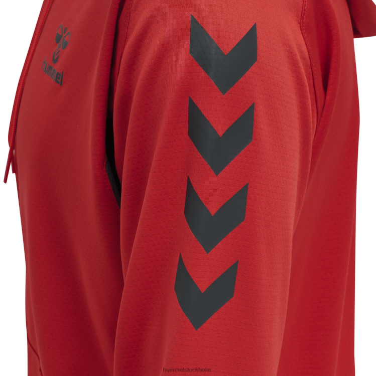 se Hummel unisex- hmlaction poly zip hoodie LL40V2145 \"huvtröja med dragkedja\"