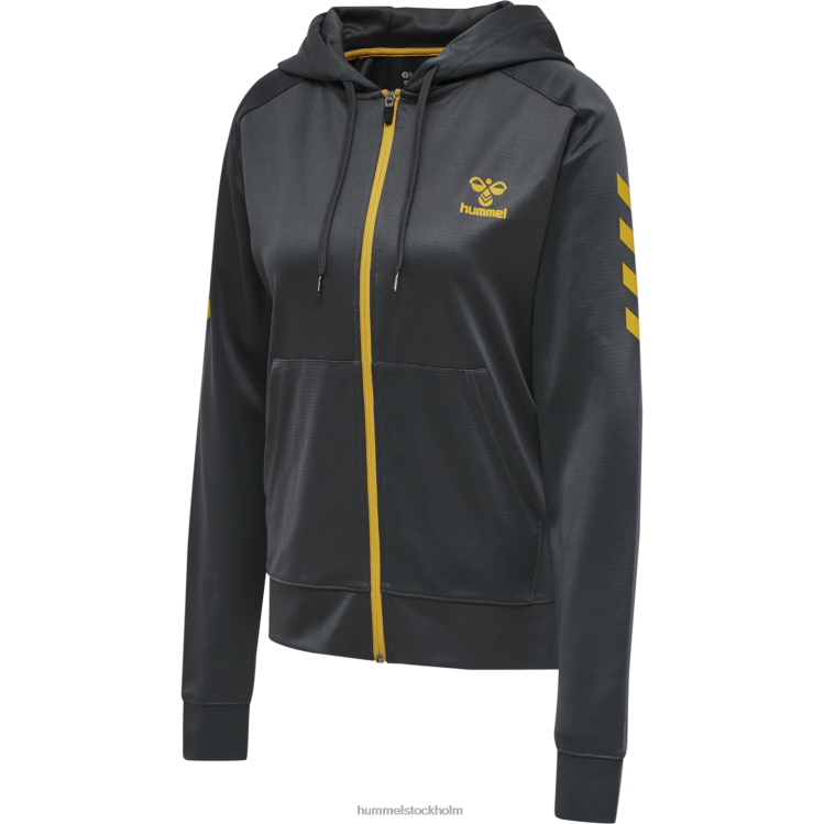 se Hummel unisex- hmlaction poly zip hoodie LL40V3680 "huvtröja med dragkedja"