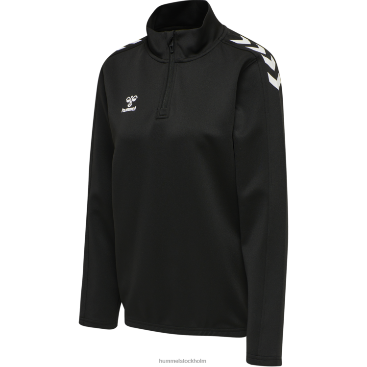 se Hummel unisex- hmlcore xk halv zip sweat LL40V2575 \"tröja med halv dragkedja\"