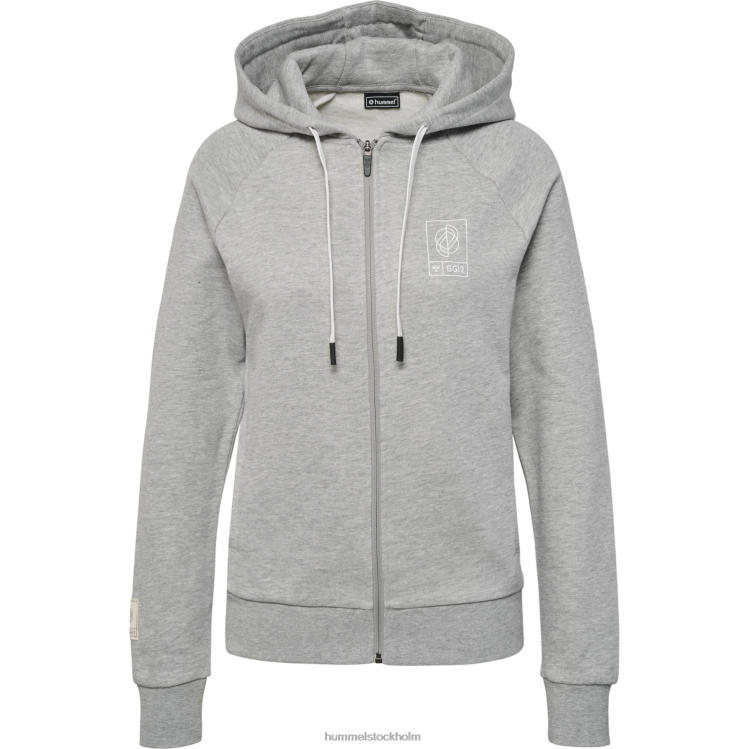 se Hummel unisex- hmlgg12 hoodie med dragkedja LL40V3457 \"huvtröja med dragkedja\"