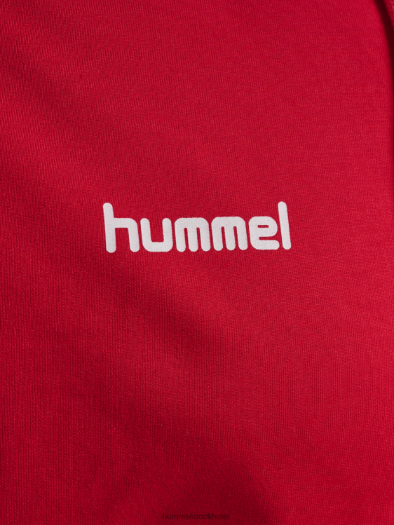 se Hummel unisex- hmlgo hoodie i bomull med dragkedja LL40V1399 \"Kläder\"