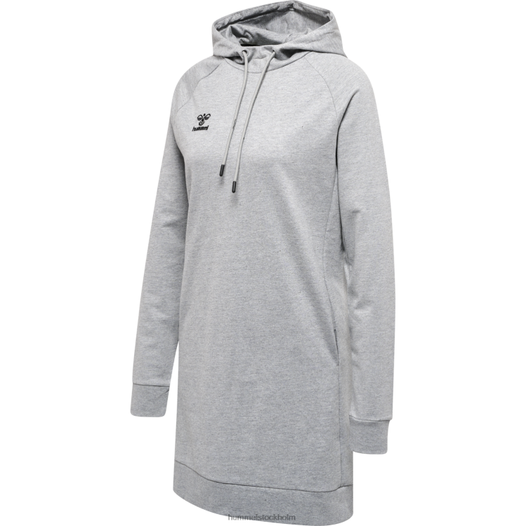 se Hummel unisex- hmlmove rutnät sweatdress i bomull LL40V2593 "tröja i bomullsblandning"
