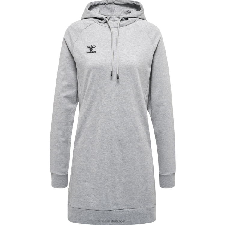 se Hummel unisex- hmlmove rutnät sweatdress i bomull LL40V2593 \"tröja i bomullsblandning\"