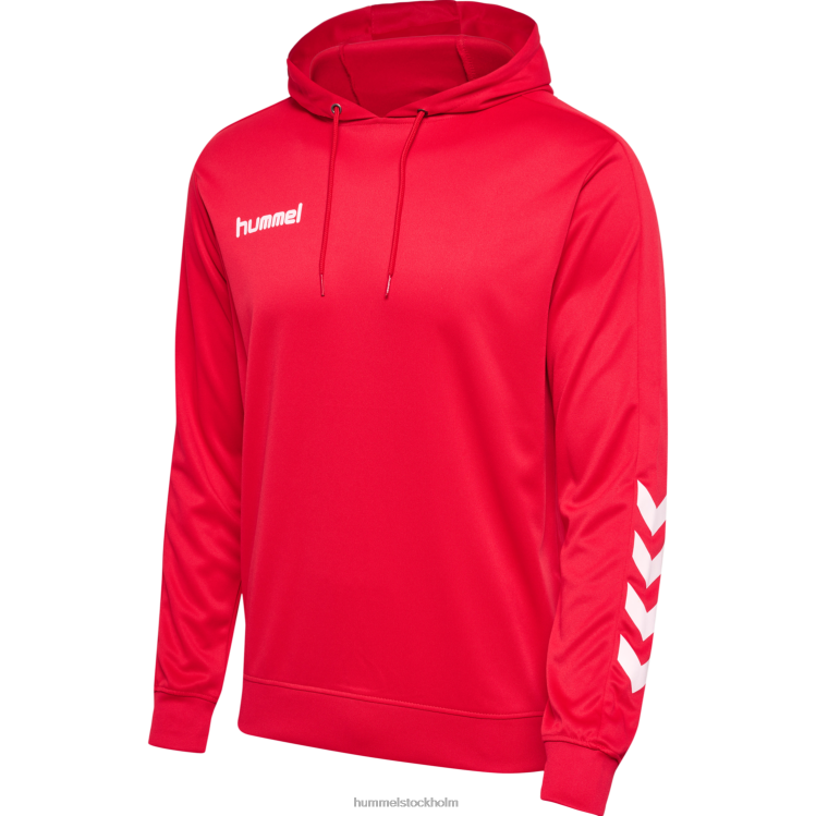 se Hummel unisex- hmlpromo poly hoodie LL40V1180 "luvtröja"
