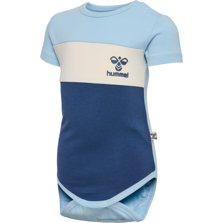 se Hummel unisex- hmlhappy block body s/s LL40V4334 "kropp i bomullsblandning"