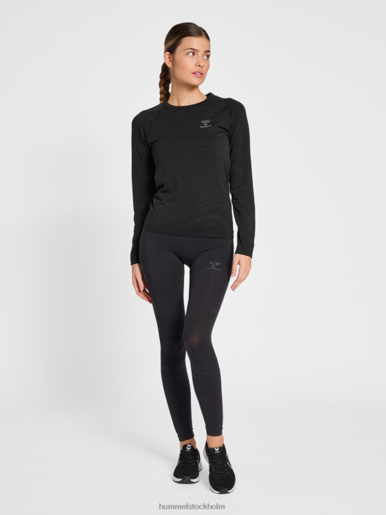 se Hummel unisex- hmlongrid sömlös l/s wo LL40V2526 \"sömlös topp\"